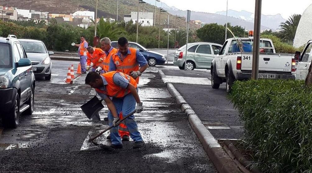 Inundaciones en Tenerife.