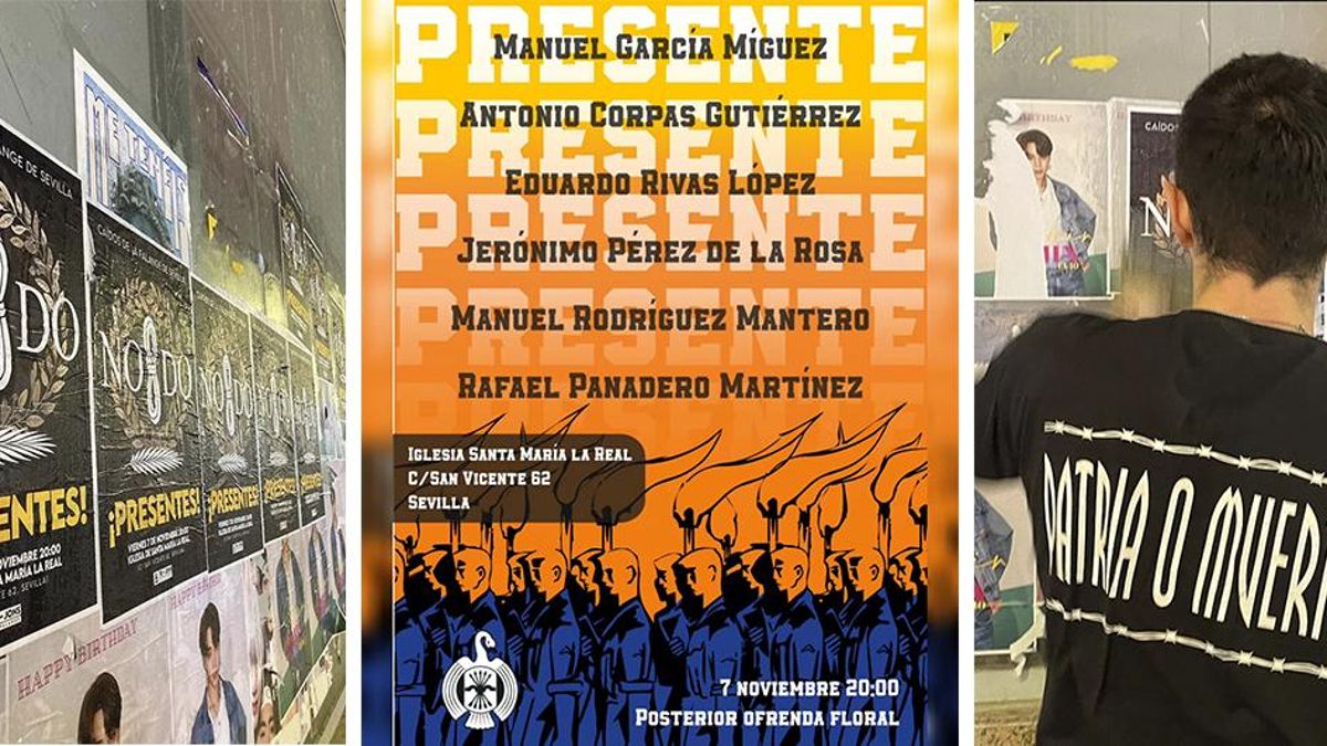 Falange anuncia un acto de exaltación fascista en una iglesia de Sevilla