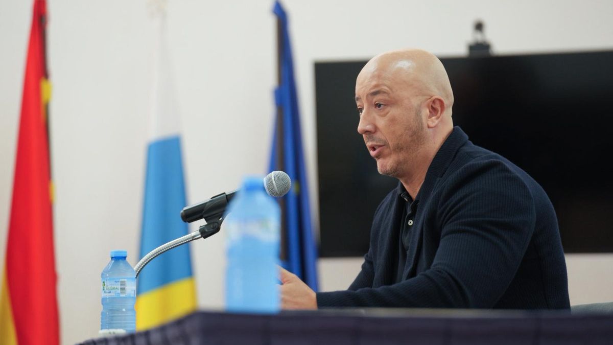 El director general de Seguridad del Gobierno de Canarias, David del Pino.