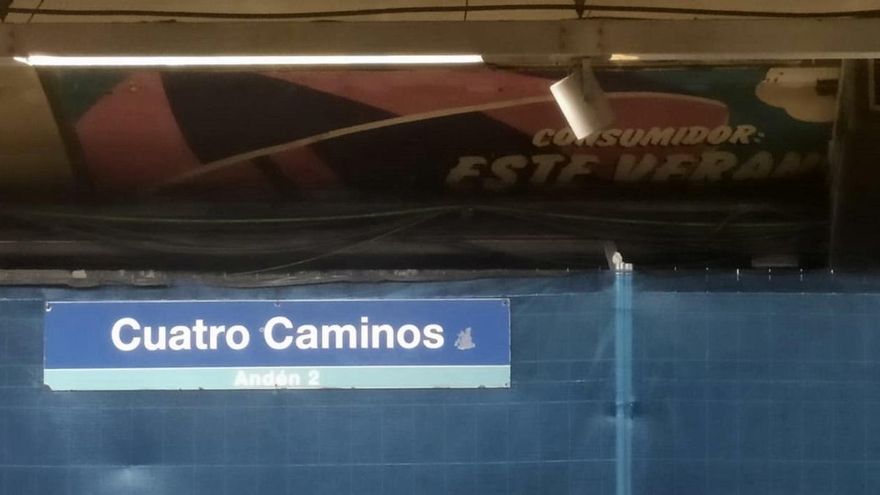 Anuncios Metro Cuatro Caminos - consumidor