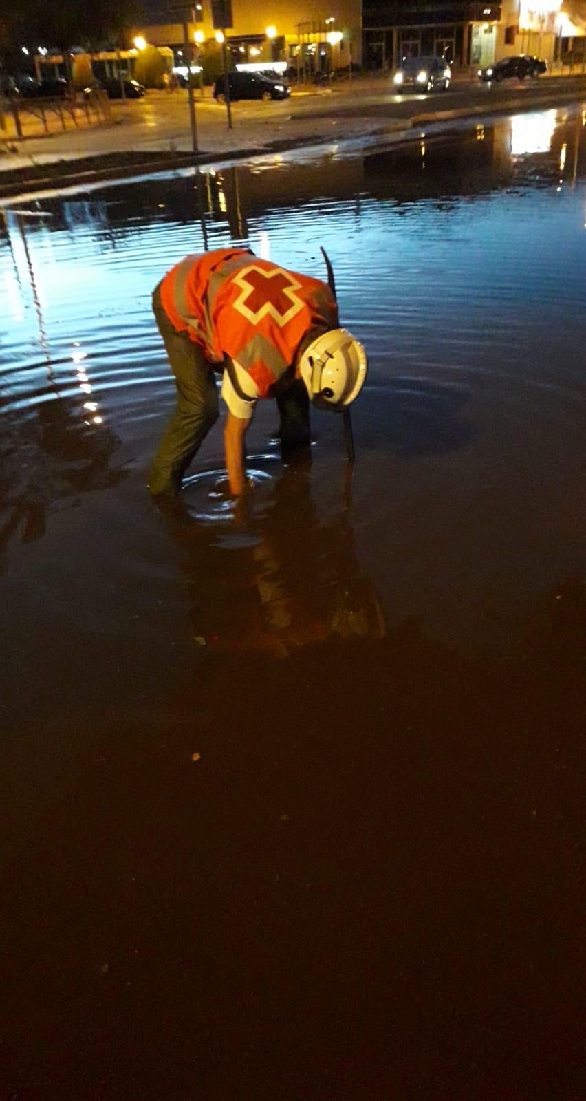 Imágenes tras la tormenta en Alcázar el 24 de agosto de 2021