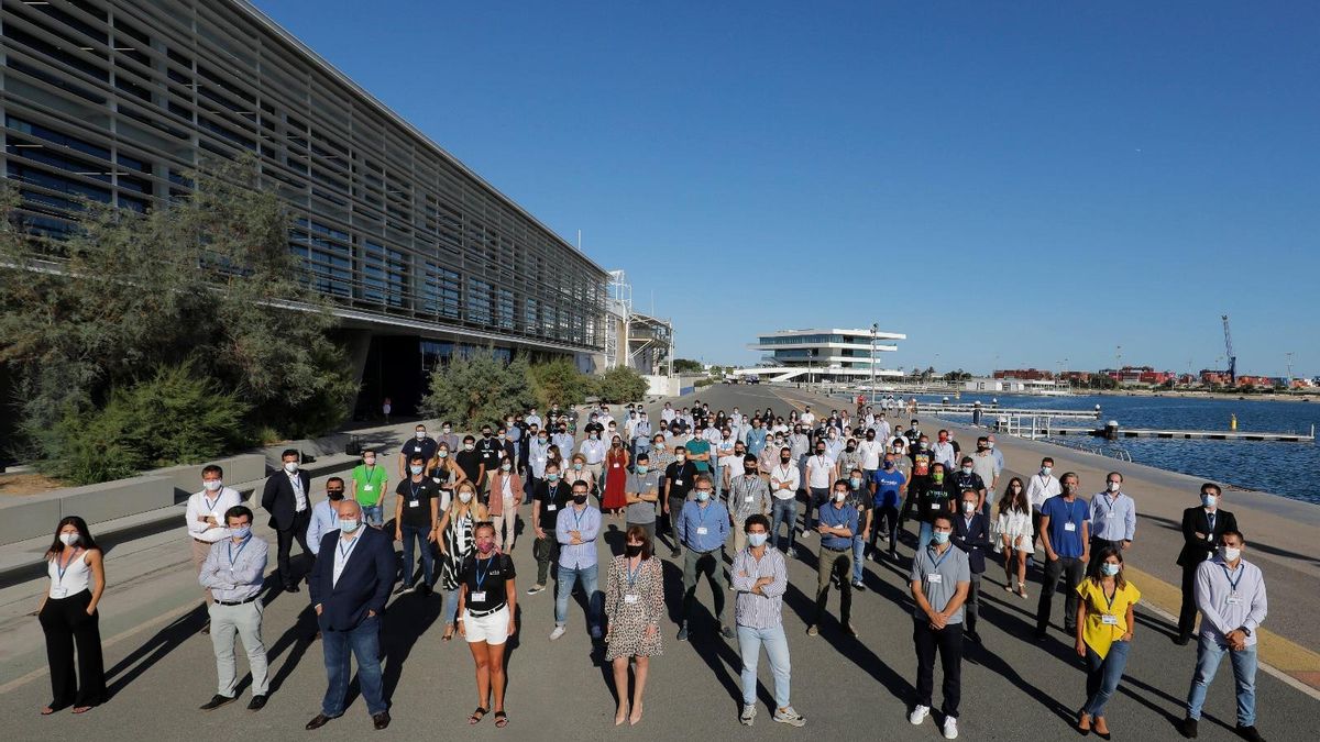 La incubadora y aceleradora de 'startups' Lanzadera es una iniciativa de Juan Roig situada en la Marina de València.
