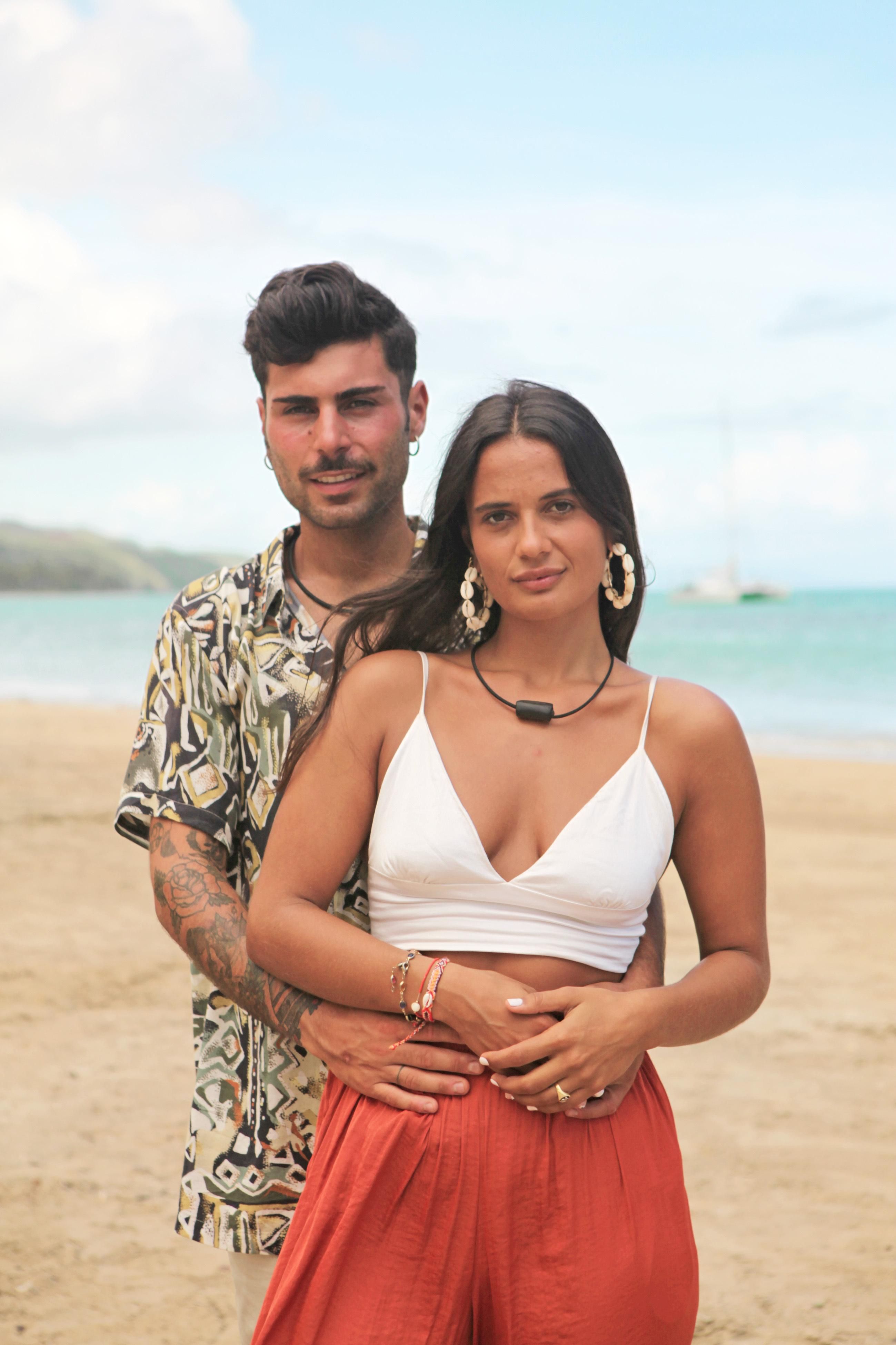 Hugo y Lara en 'La isla de las tentaciones'