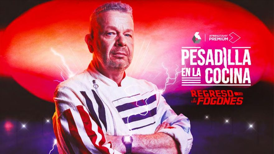 'Pesadilla en la cocina' vuelve con Chicote 'on fire': "Alguna vez he pensado que podía llevarme una hostia"