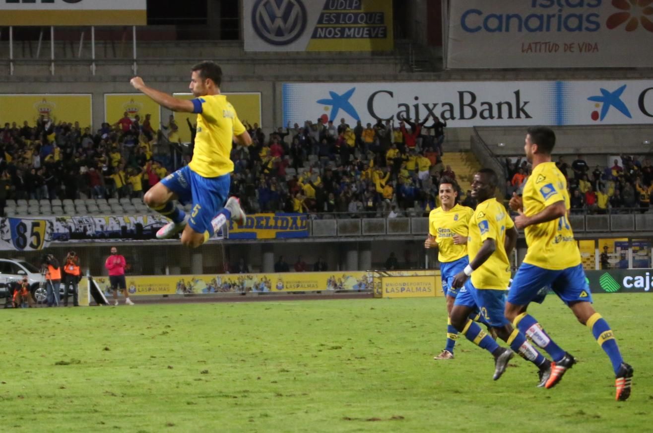 Partido de vuelta de la Copa del Rey entre la UD Las Palmas y el Eibar en el Estadio de Gran Canaria.