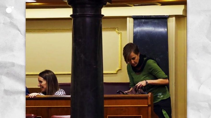 Imagen de Tania Sánchez compartida por "Todo es mentira"