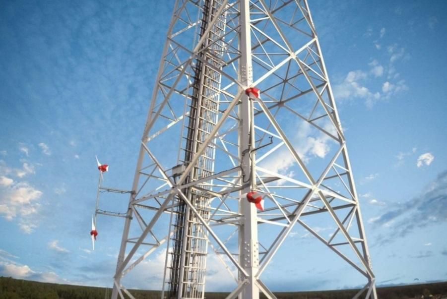 Torre de telecomunicaciones.