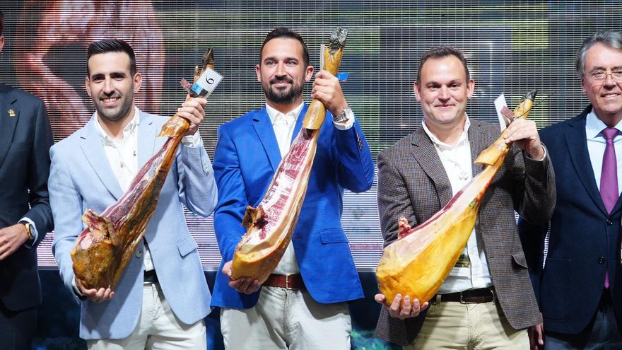 Así es el mejor jamón ibérico según el jurado de la feria de Los Pedroches