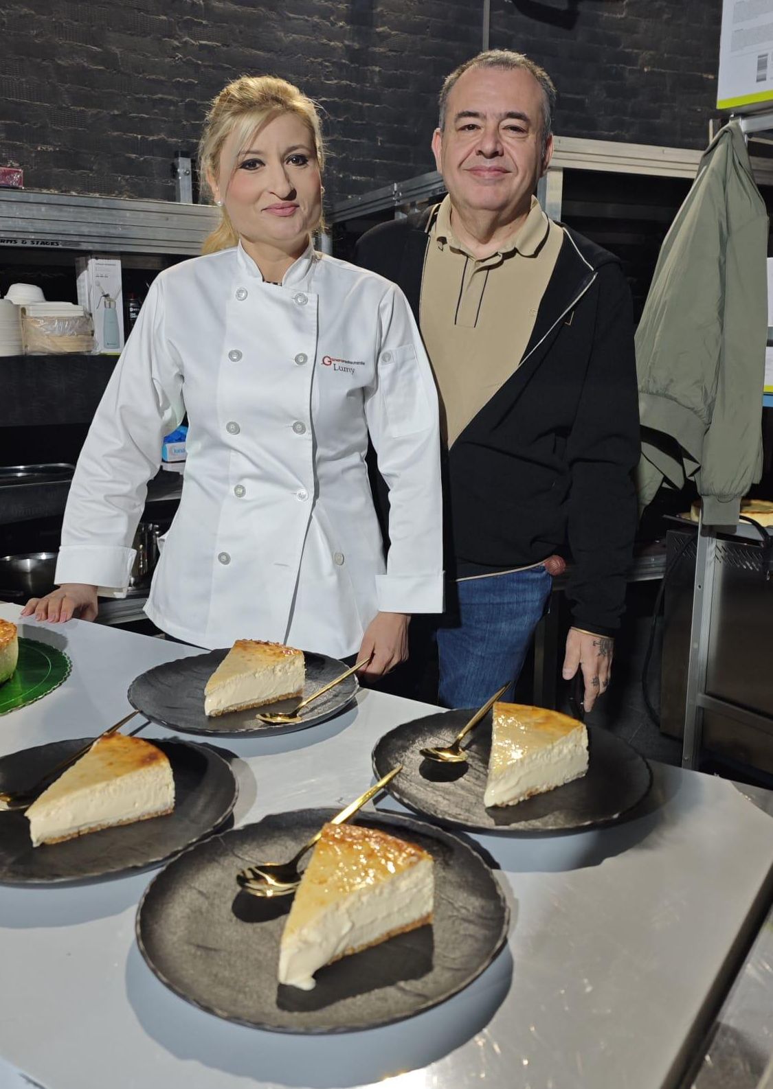 La autora de la tarta