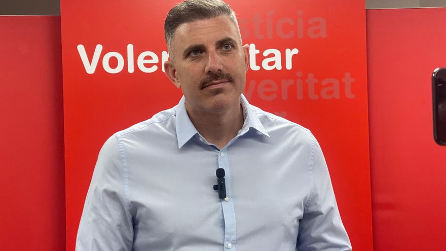 El portavoz del PSPV-PSOE, Jordi Mayor