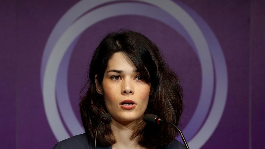 La portavoz de Podemos, Isa Serra.