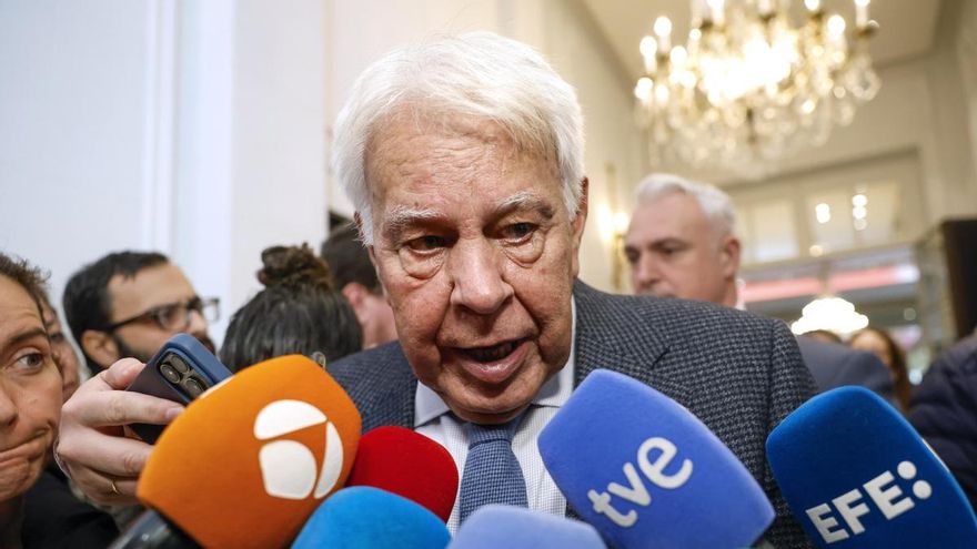 El expresidente del Gobierno Felipe González el 8 de septiembre de 2024