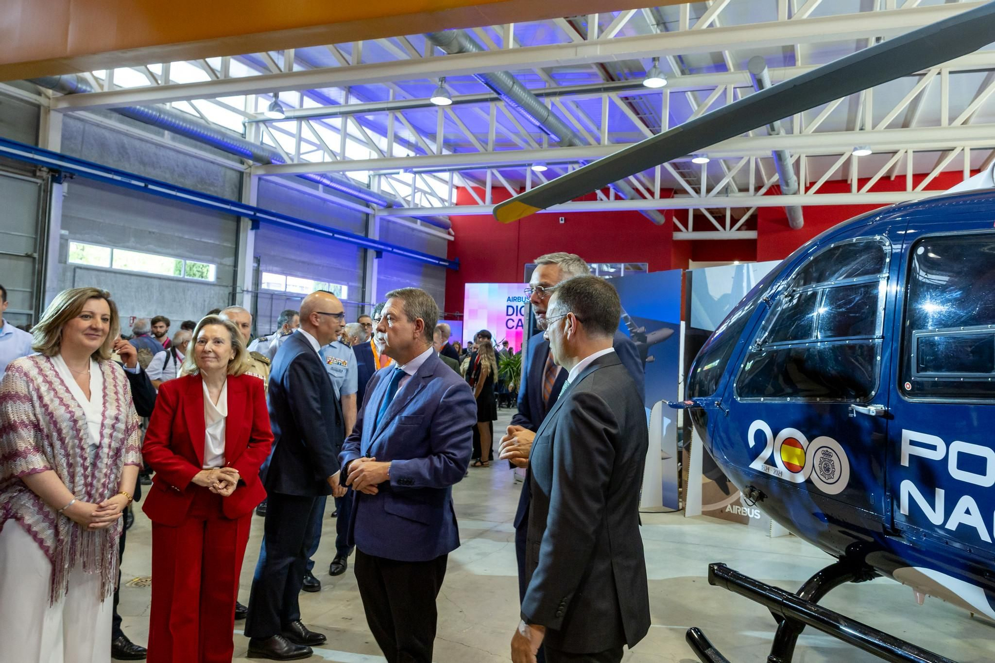 Inauguración del 'Airbus Digital Campus' de Albacete