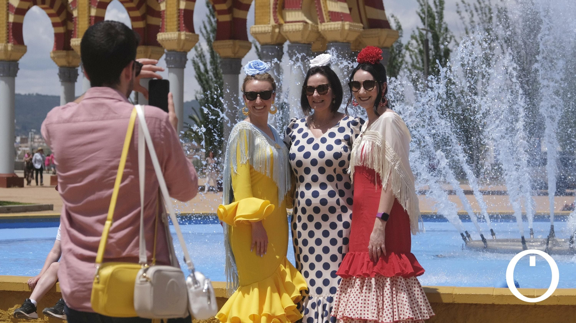 Ambiente de jueves en la feria de Córdoba.