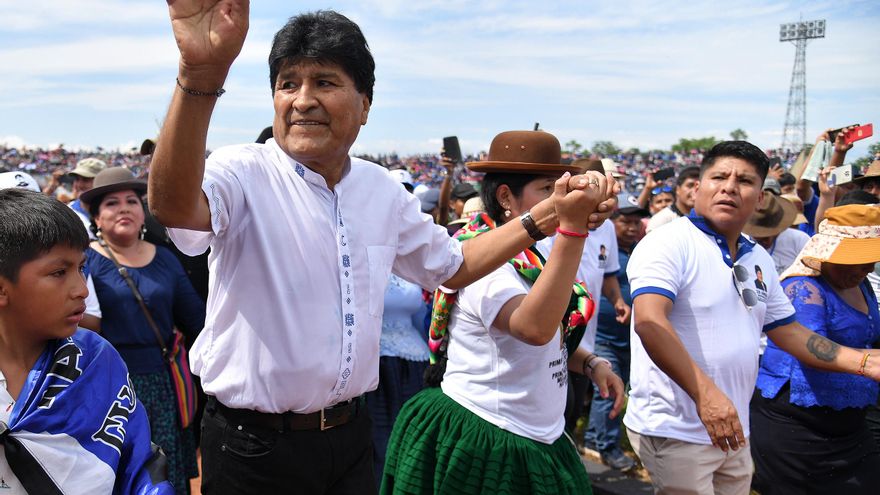 Evo Morales dijo que si la derecha regresa a Bolivia "eliminará el Estado Plurinacional"