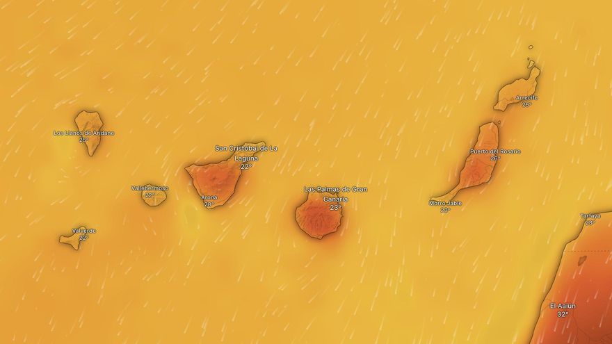 Salud Pública activa el aviso naranja por calor en cuatro municipios de Gran Canaria y advierte a varios en Tenerife
