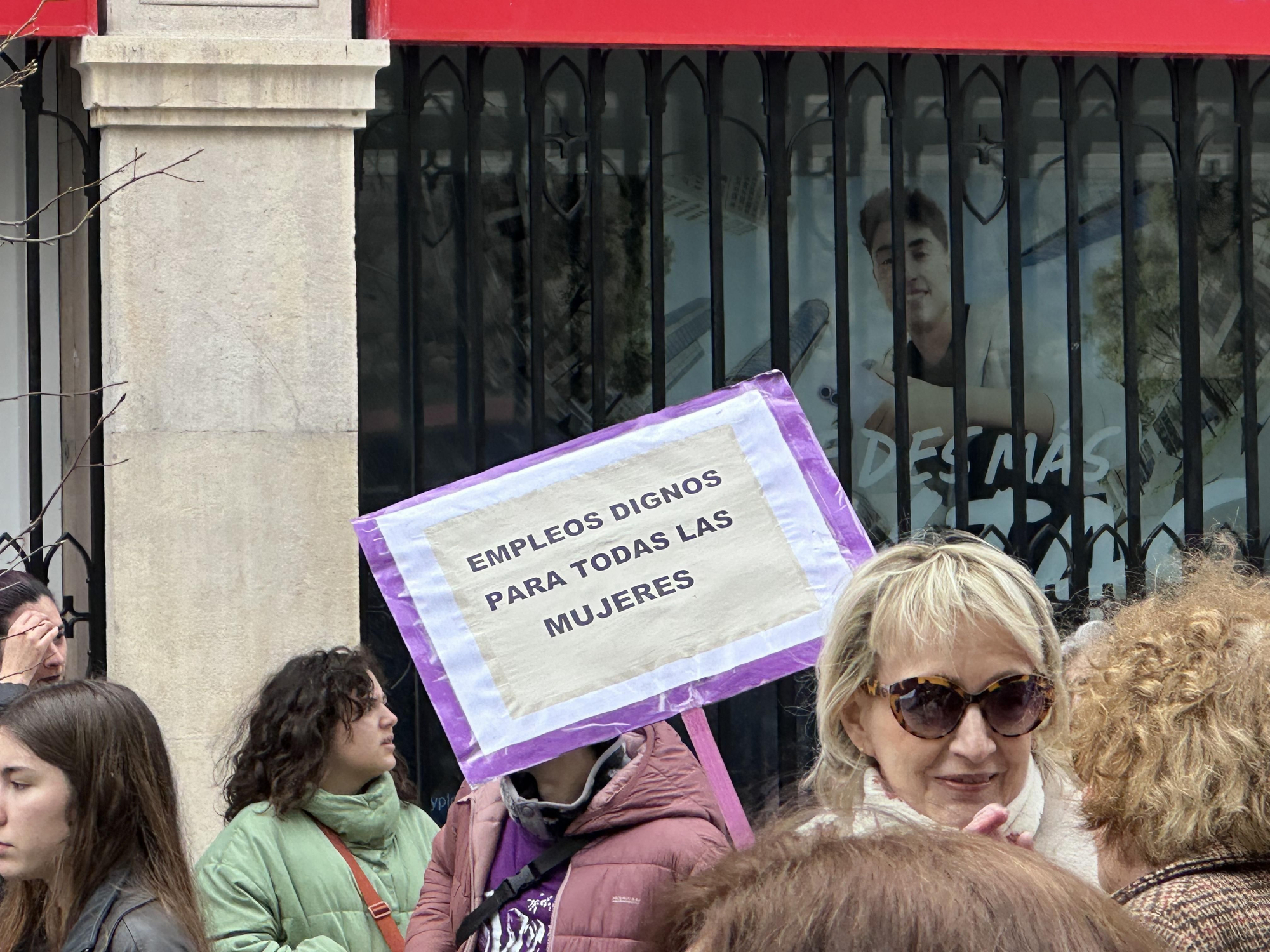 La manifestación del 8M, Día Internacional de las Mujeres, en León