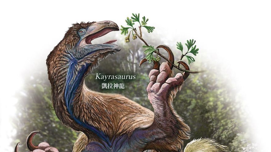 Descubren en China un extraordinario dinosaurio con decenas de dientes, garras y 3,6 metros de largo