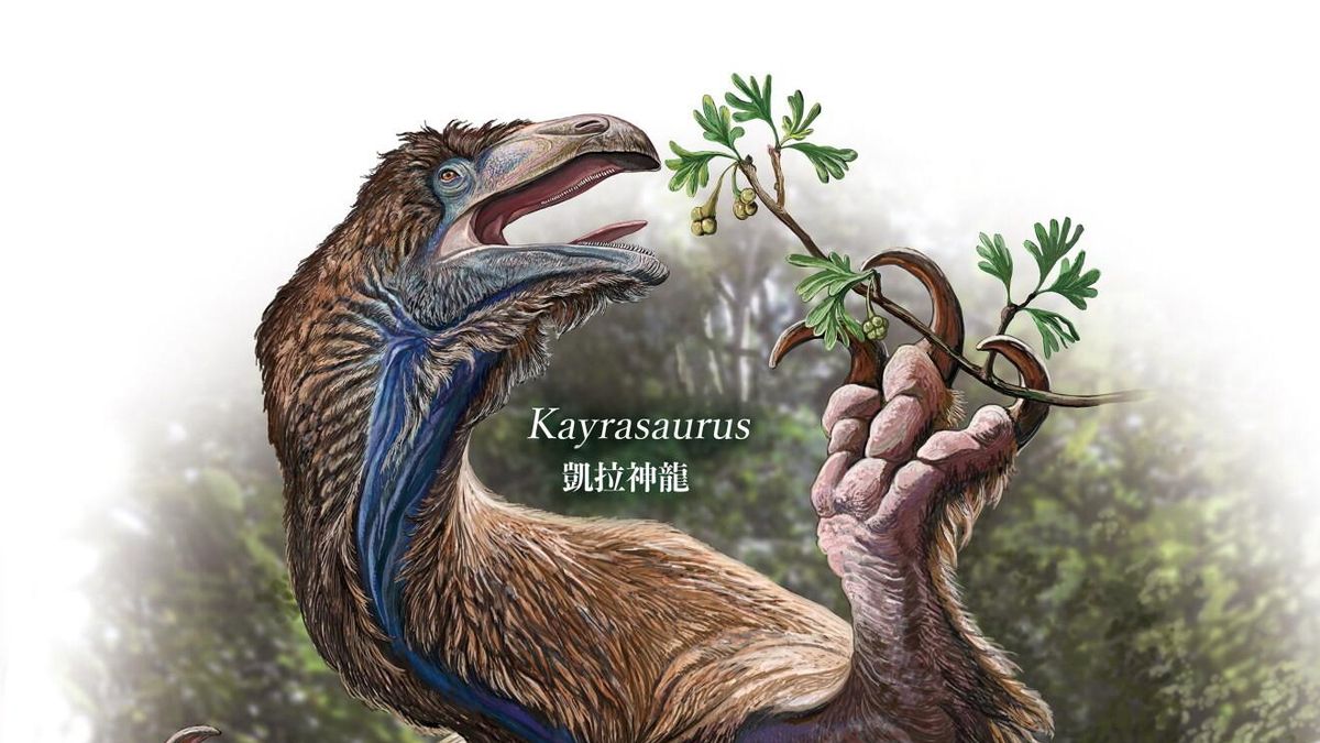 Descubren en China un extraordinario dinosaurio con decenas de dientes, garras y 3,6 metros de largo