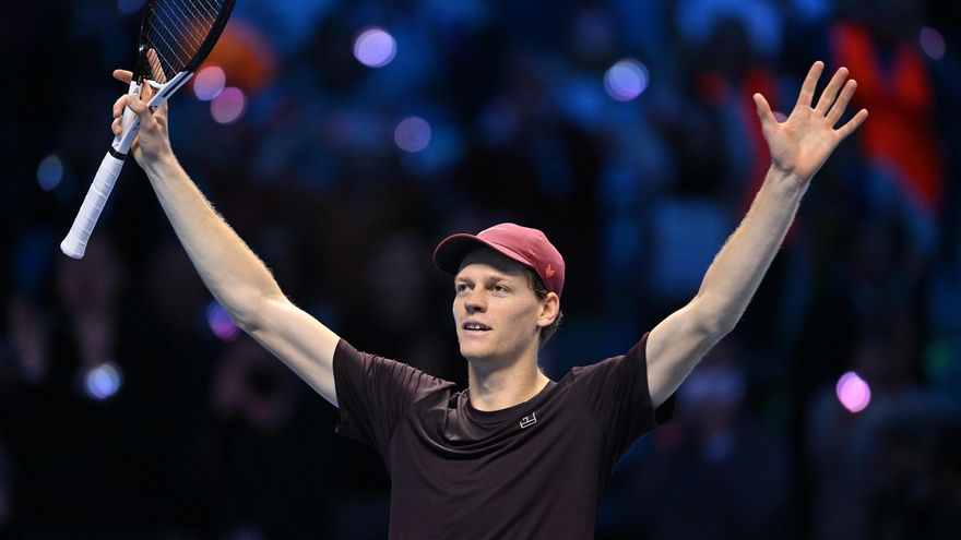 Sinner se pone a la altura de Djokovic y Federer con su actuación en las Nitto ATP Finals