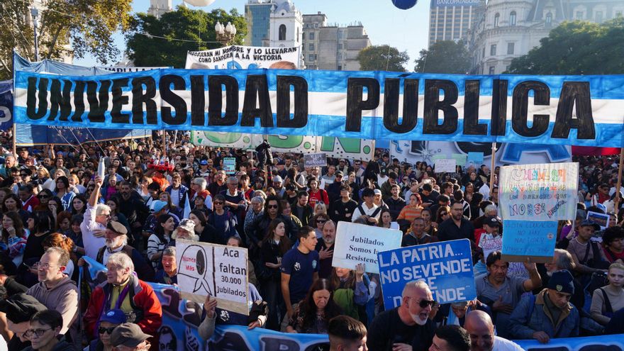 “Milei cumplí la ley”: más de un millón de personas reclamó que el Gobierno ejecute el financiamiento universitario