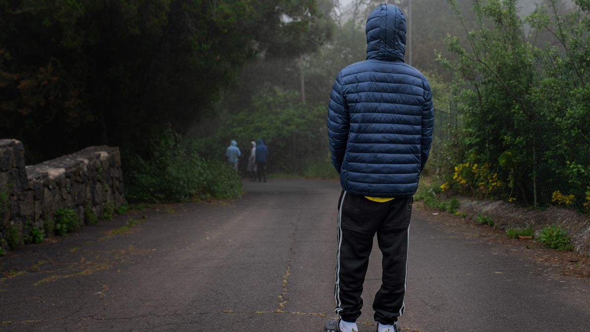 Supervivientes de la tragedia de El Hierro en Tenerife.