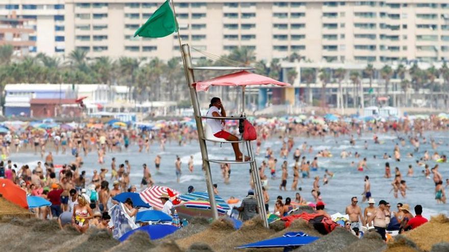 Imagen de una playa en la costa española.