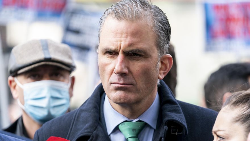 El secretario general de Vox, Javier Ortega Smith