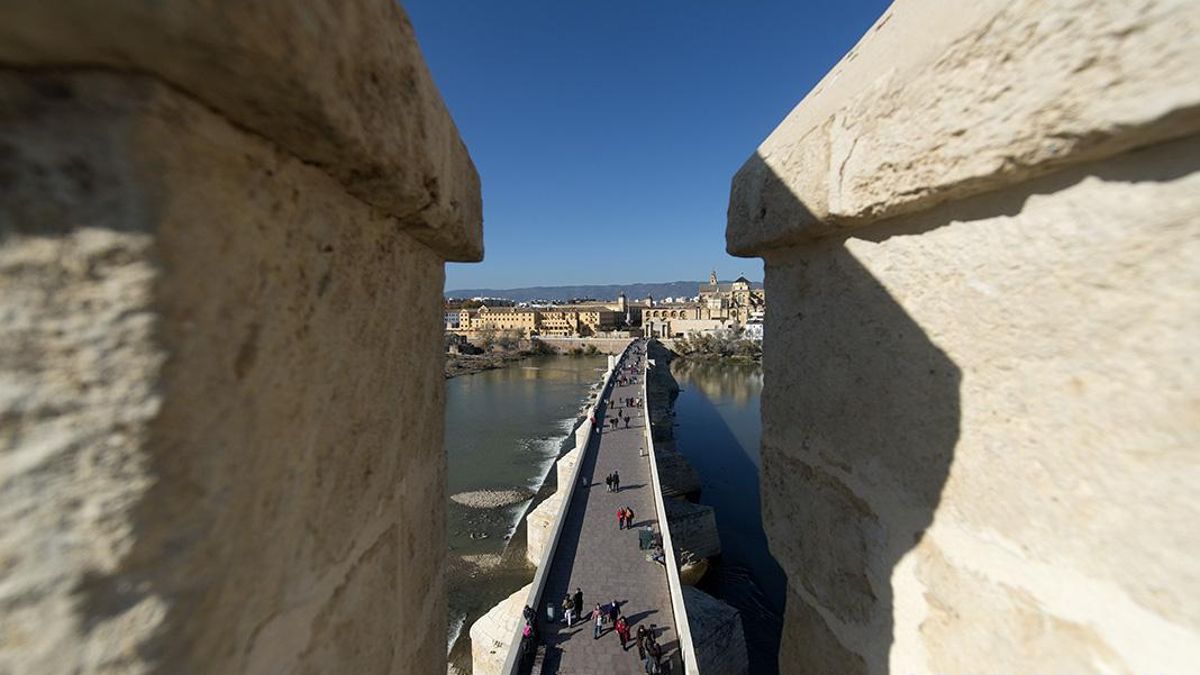 Puente Romano desde la Calahorra