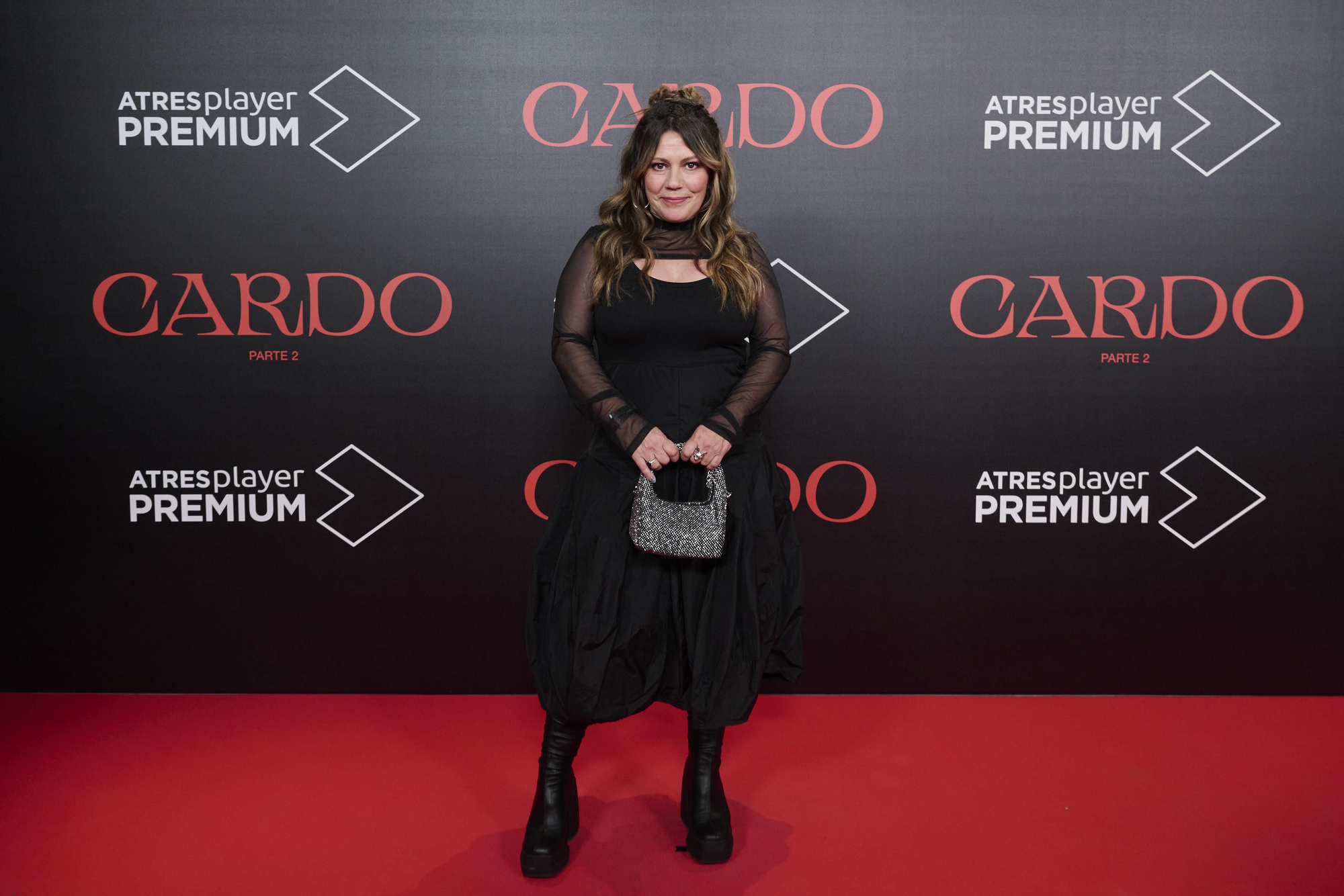 Nur Olabarria en la première de 'Cardo 2'