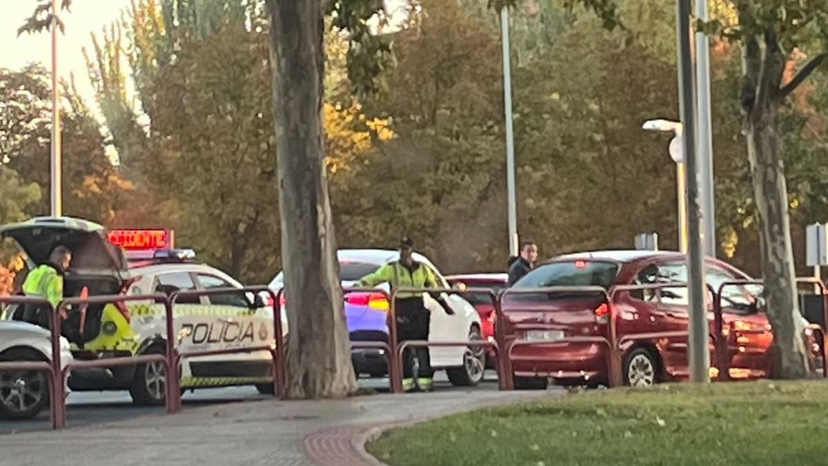 Accidente en Logroño