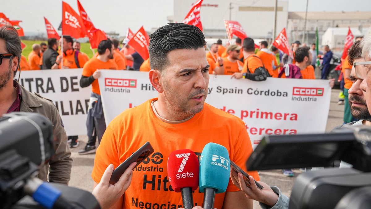 Nueva jornada de huelga de la plantilla de Hitachi