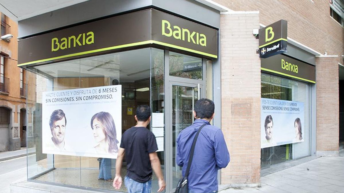 Una sucursal de Bankia.