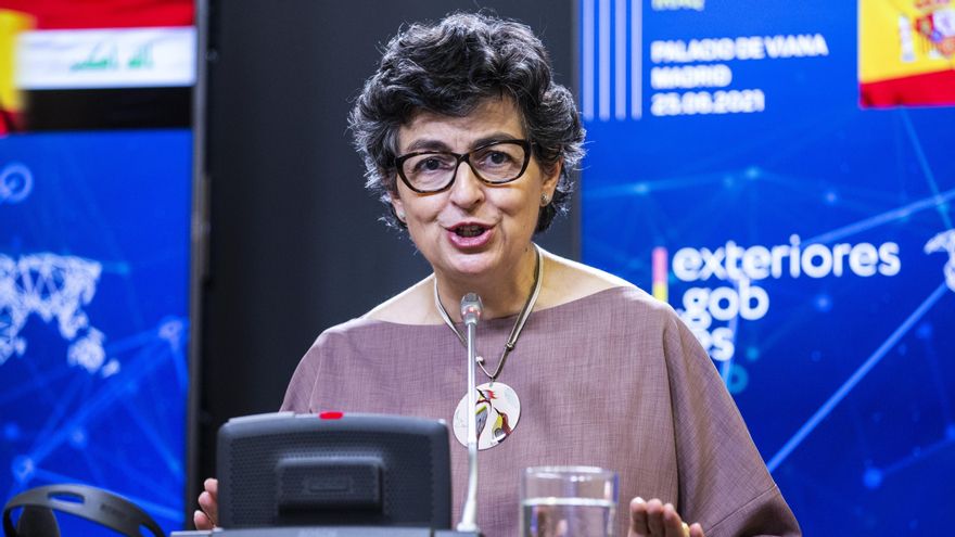 Archivo - La ex ministra de Exteriores Arancha González Laya