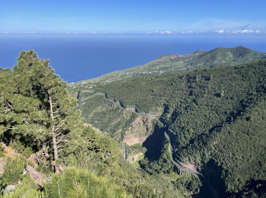 Parte occidental del cantón de Tagaragre desde el Mirador de La Lomadita (Gallegos). Foto: Jorge Pais Pais