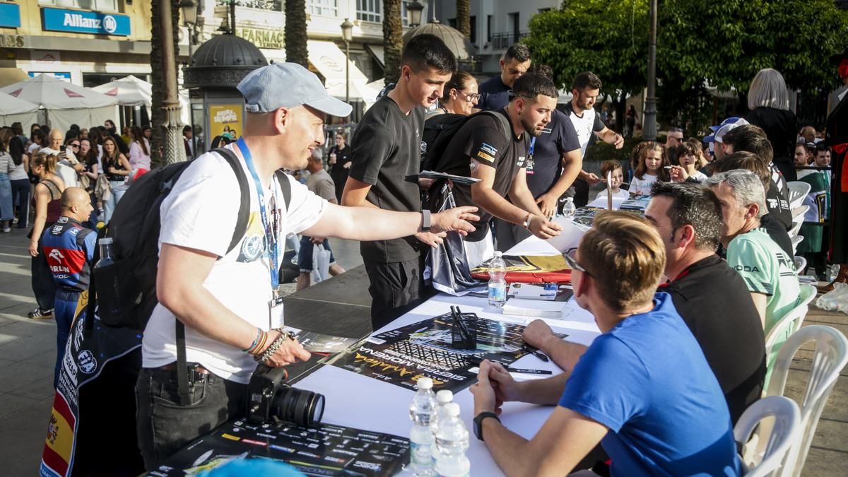Ceremonia de salida del Rally Sierra Morena 2026