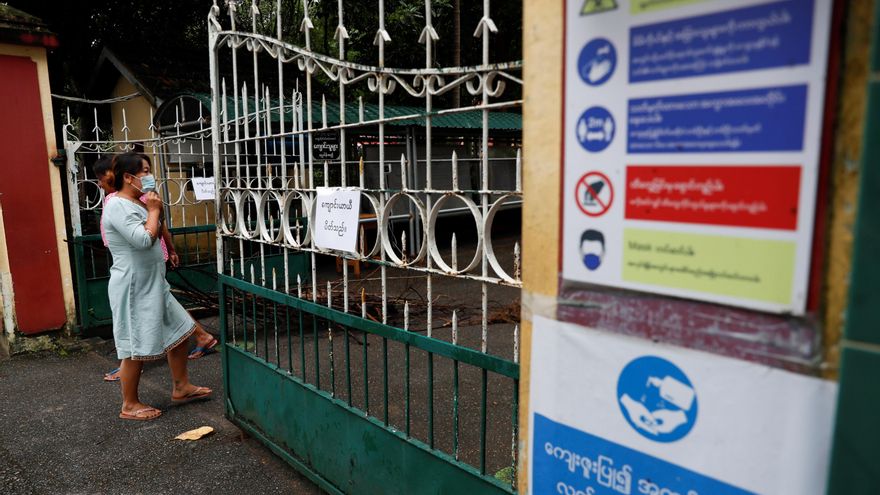 Birmania cierra todas las escuelas ante un rebrote de la COVID-19