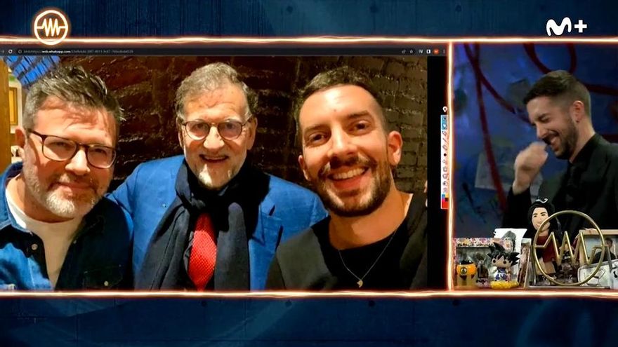 'La resistencia' invita a Mariano Rajoy tras mostrar el selfi del expresidente con Broncano: "Vente un día"