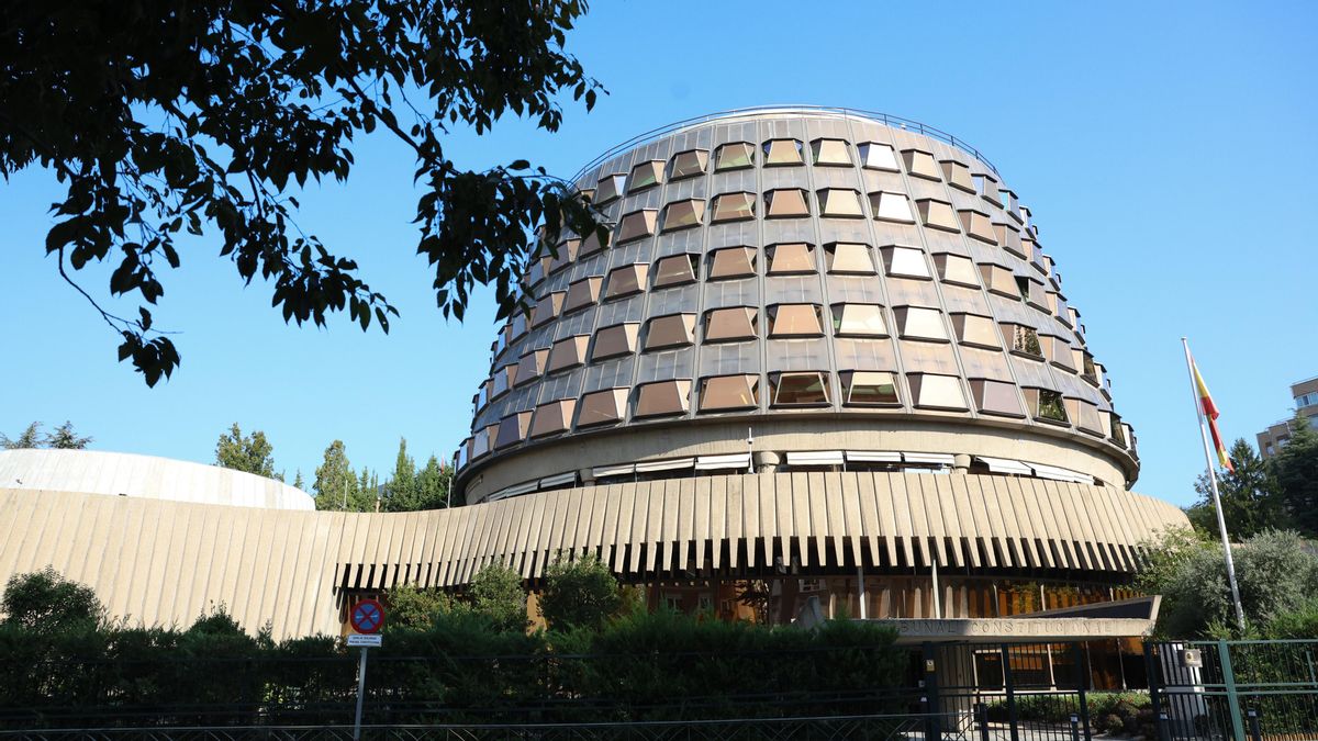 Archivo - Fachada de la Sede del Tribunal Constitucionalmen Madrid (España).
