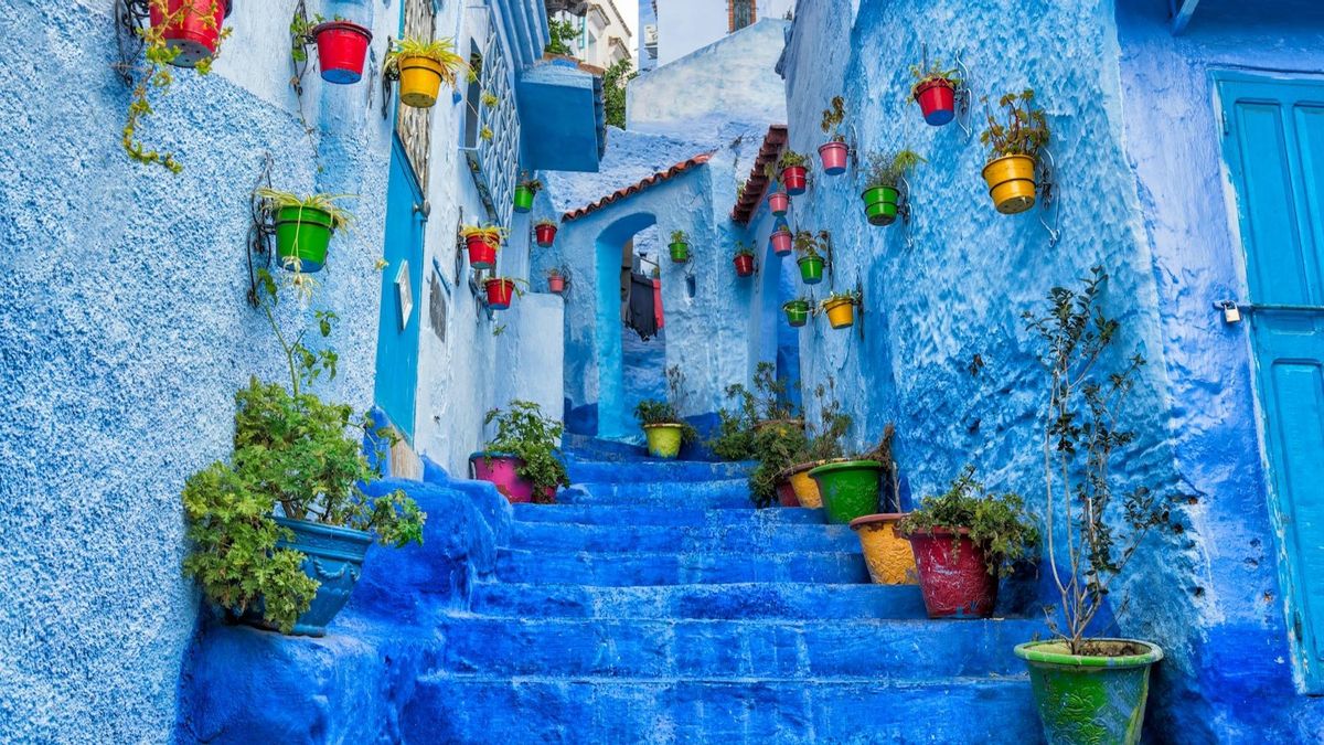 Las calles azules de Chefchaouen.