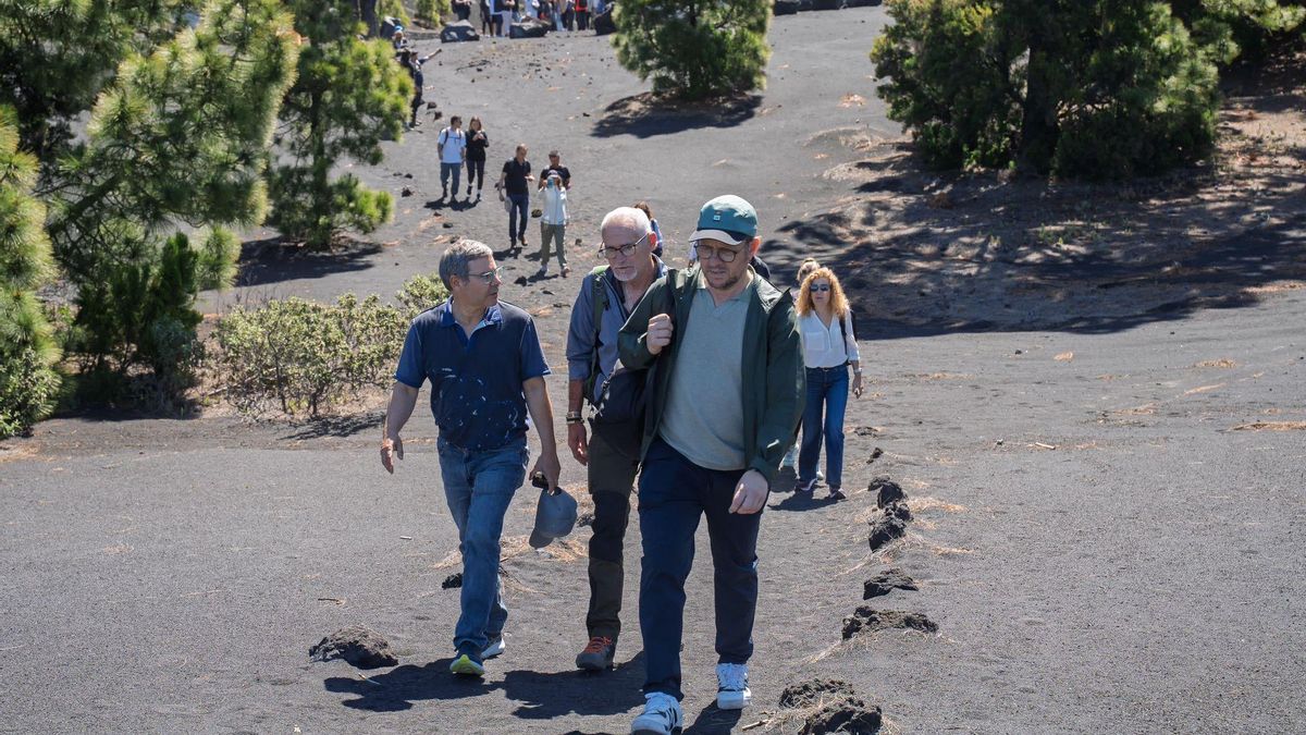 Rutas 2030 aterriza en El Paso con la presentación de propuestas sostenibles en torno al volcán, a la industria de la seda y a la recogida de agua de niebla.