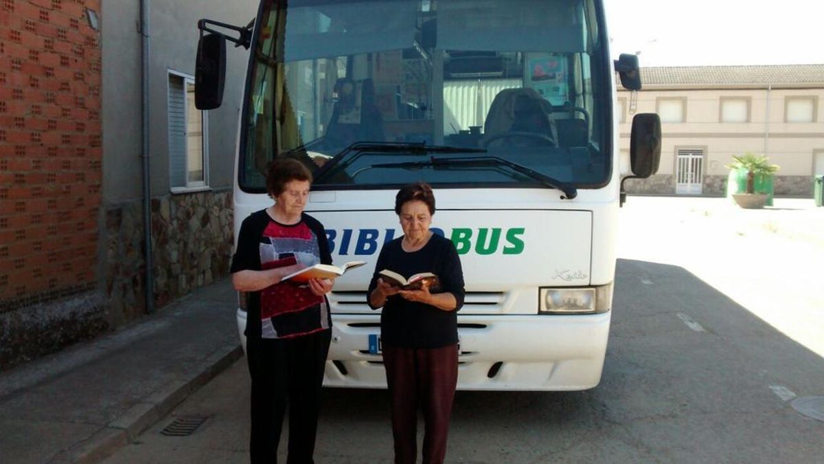 Club de Lectura rural y el Bibliobús.