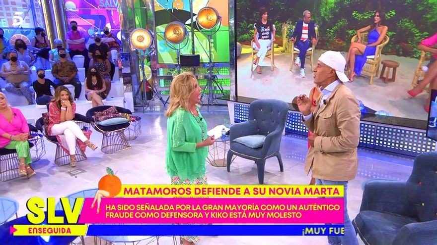Kiko Matamoros vs. Lydia Lozano en 'Sálvame'