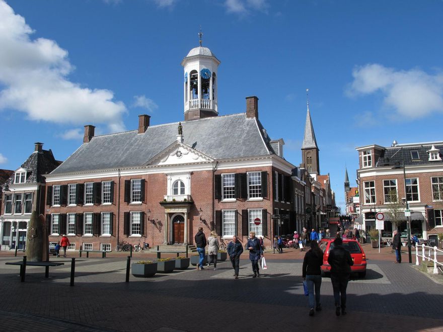 Ayuntamiento de Dokkum.
