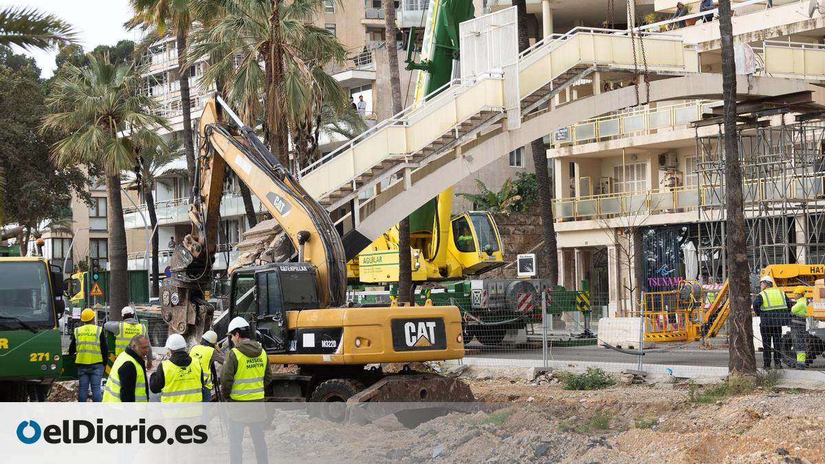 Arranca la histórica remodelación del puerto de Palma con el derribo de ...