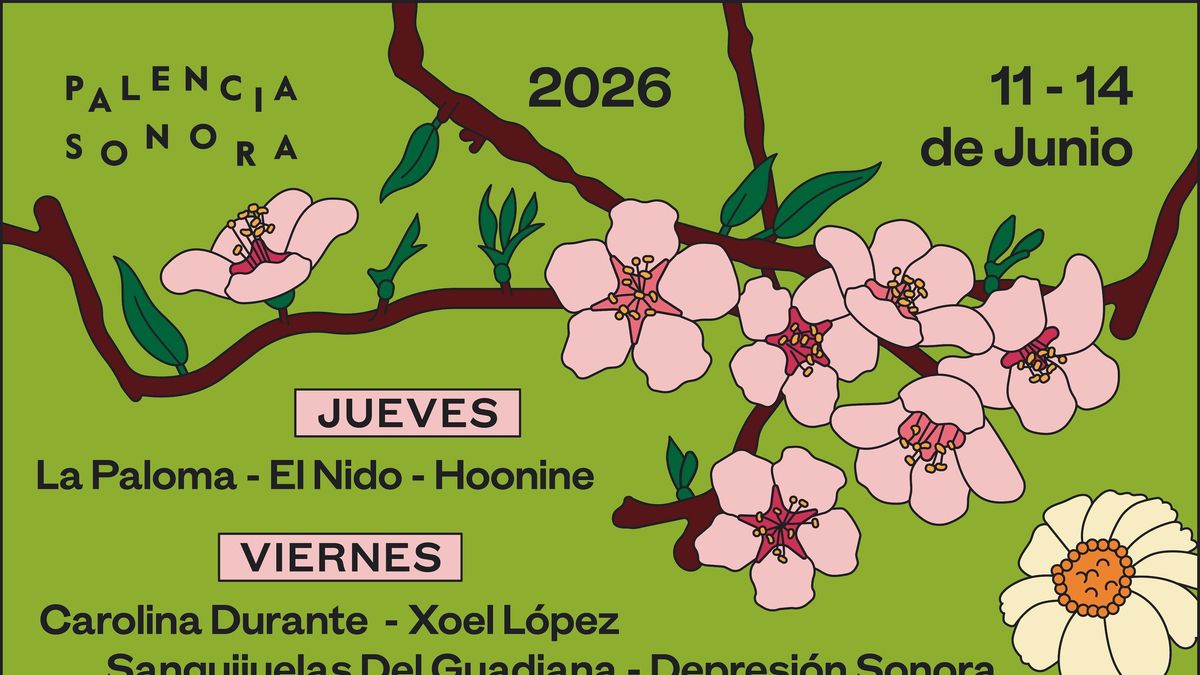 Este es el cartel por días del Palencia Sonora 2026, que encabezan Carolina Durante y Siloé