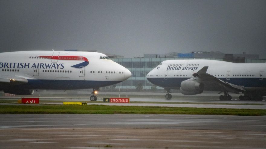 Los dos últimos 747 de British Airways.