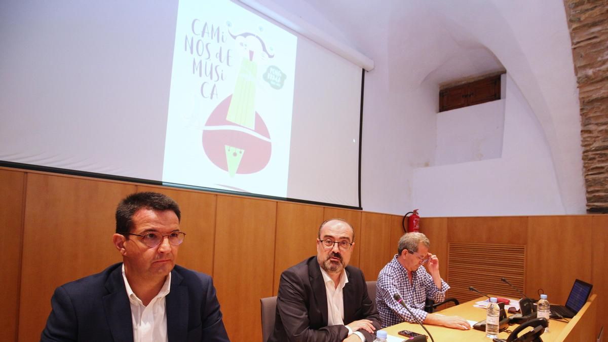 De izquierda a derecha, Javier García Bueso, Marco Morala y Miguel Varela.