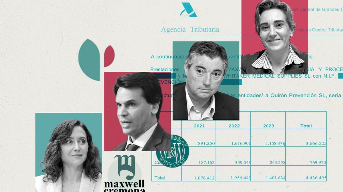 La pareja de Ayuso llegó a multiplicar por siete sus ingresos de Quirón tras iniciar su relación con la presidenta madrileña