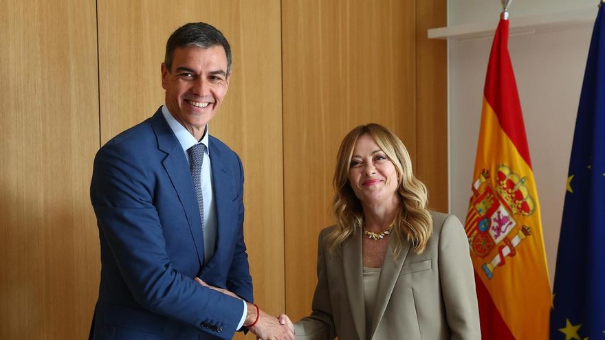 Sánchez se planta con Meloni y entra al choque con Italia tras calmar al resto de socios europeos